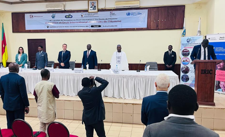 Yaound&eacute; accueille la 6e session de formation de la Fondation Ren&eacute; Cassin